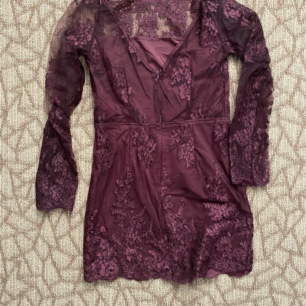 Lace Purple dress